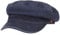 Mayser Altona Sunprotect Elbseglermütze Cap Ballonmütze UV-Schutz Handmade Made in EU Damen Herren Sommer Frühjahr dunkelblau 57 cm