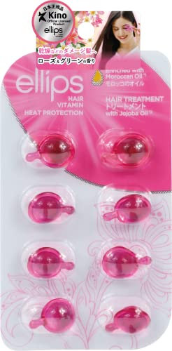 Ellips Conditionneur Capillaire - Huile d'Argan (Moroccan Oil) - Traitement pour Cheveux, 6 Blister (@ 6 Capsules) - 0 ml - 36 Unités - Unisex - Adulte