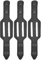 VlaMiTex 3 x Gürtel Halter Echtleder Schwarz für 4 cm / 5 cm (Für Gürtel 5 cm - M15)