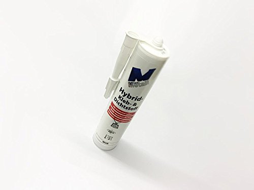 Hybrid-Montagekleber, weiss auch für Edelstahl-Kantenschutzwinkel