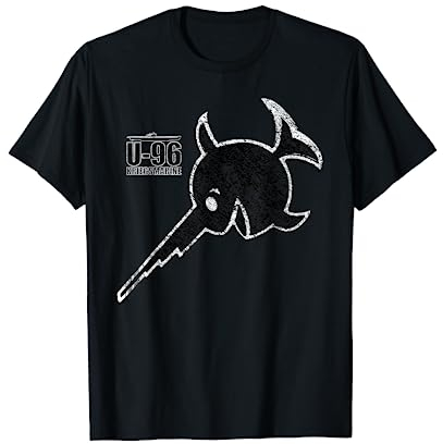2. Weltkrieg Deutsches U-Boot Retro U-Boot T Shirt: u-96 der Kriegsmarine T-Shirt