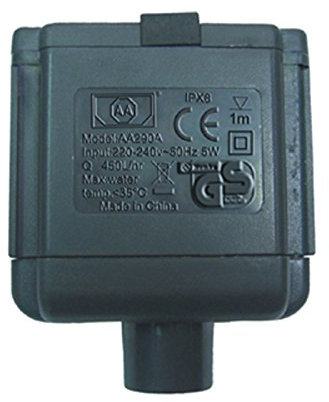 450L/h Pumpe 5W für AA-Aquarien u. UVC-Wasserklärer 10W