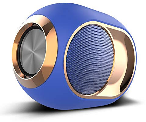 ALGG High-End Wireless Speaker - 108 DB Stereo Bluetooth Speaker Player, Golden egg Wireless Bluetooth Speakers Super Strong Subwoofer Portable