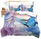 Loussiesd Kinder Bettwäsche Set Traumfänger Microfaser Bettbezug Set für Jungen Mädchen Schmetterling Verträumt Inder Exotisch Betten Set inkl.1 Bettbezug 135x200 cm und 1 Kissenbezüge 80x80 cm