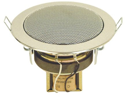 ADCB Eagle 100 V Line Compact Flush Fit Ceiling Speaker Chrome 6W