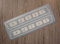 Deutz Aufkleber für Traktor D9006 Logo Emblem Sticker Label weiß (bis 1974)