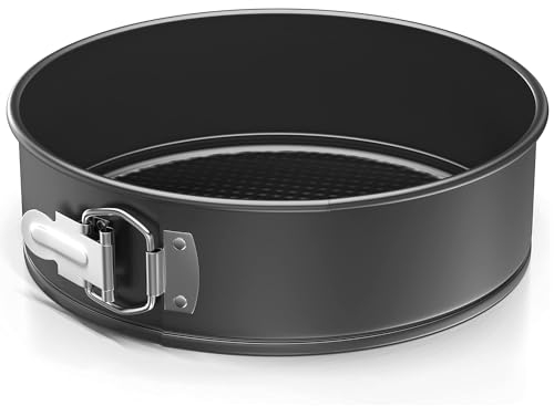 CABLEPELADO Molde para horno redondo Clip-Clap desmontable 26 cm Negro