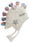 Jungen Mädchen Gestrickte Dinosaurier Hüte, Cartoon Kinder Winter Warme Süße Mütze,Weiß,7-10 Jahre