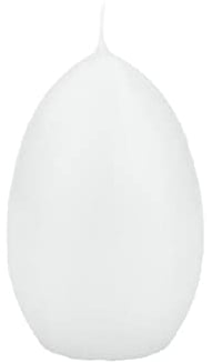 Eikerzen Weiß 60 x Ø 45 mm, Inhalt 30 Stück, Ostereikerzen, Osterdeko