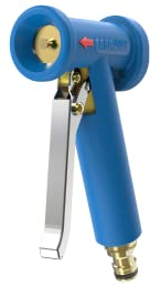 ABA BEUL 58070.400.2 ABA aqua Jet Reinigungspistole mit Kupplungsanschluss System Standard (Gardena), Blau