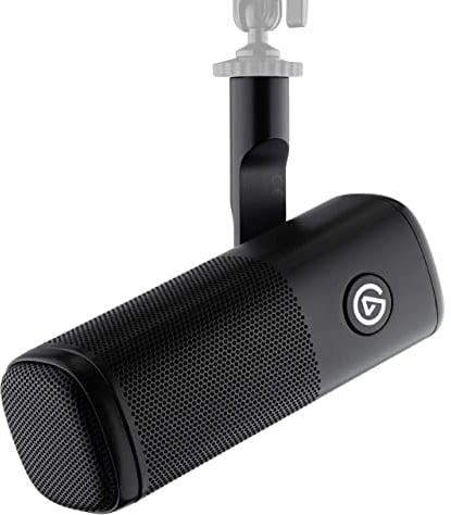 Elgato Wave DX – Dynamisches XLR-Mikro, nierenförmige Richtcharakteristik, unterdrückt Hintergrundgeräusche, Podcasting, Streaming, Broadcasting, kein Booster nötig, für jede Schnittstelle, für Mac/PC