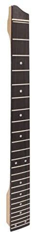 Tonsa Gerösteter Telecaster-Hals, Flacher Ersatz für E-Gitarren-Hals, 25 Jumbo-Bünde, 21 Zoll, Palisander-Griffbrett, Ahorn-Hals, Kopfloser E-Gitarren-Stamm für 6-saitige Reisegitarre