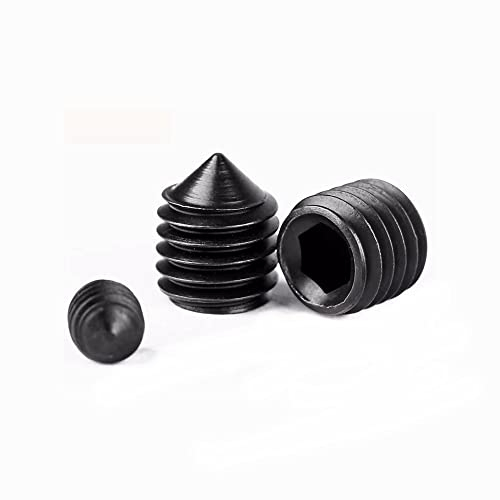 5pcs M12×60mm 12.9 Grade Legierung Stahl Inbus Sockel Set Schrauben, spitze Ende Set Schraube, metrische Oberschraube, Stoppschraube