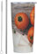 Tomaten auf Holztisch, bedruckt, 590 ml, isolierte Becher mit Deckel und Strohhalm, Edelstahl, vakuumisoliert, langlebiger Kaffeebecher für Reisen, Büro, Zuhause
