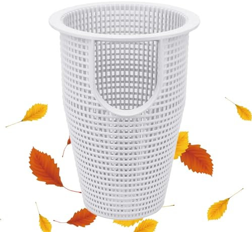 demaxiyad Pool Strainer Basket, Ground Swimming Pool Skimmer Basket, Strainer Basket Replacement, Inground Pool Pump Filter Basket, Sturdy Pool Accessories for Debris
