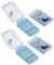 Parliky Schreibtisch-radiergummi-reiniger – Whiteboard-radiergummi – Tragbarer Radiergummi-roller – Radiergummi-krümelsammler – 2er-pack