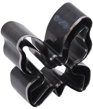 2-teiliges Set Lederhandwerk-Stanzformen-Set, Schmetterlingsform aus Legiertem Stahl, Leder-Stanzform für Kunsthandwerk, Heimdekoration, mit Industrieller Produktion