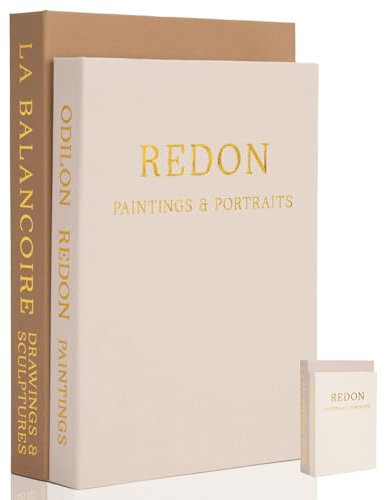 Deko-Bücher 2er Set Leinen-Boxen, braun