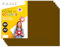 Buntes Papier A3 80g für Drucker & Basteln, Farbige Blätter für Kinder, Kreativprojekte, Karten & Schule M-office (50 Blatt, Braun)