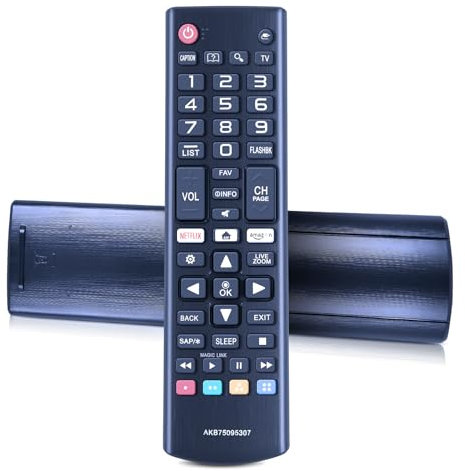 CLVIZCXOM Mando a distancia compatible con LG LED Smart TV mando a distancia AKB75095307 AGF76631064 AKB75095308