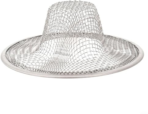 Filtro di scarico in acciaio inox per lavandino e doccia con filtro raccogli capelli progettato per prevenire l'ostruzione e i cattivi odori (5 cm)