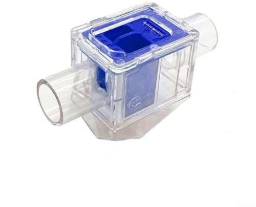Kondensat-Ablaufrohr-Rückschlagventil für zentrale Klimaanlagen und Wandmontage, transparentes PC-Material, langsam schließendes Design, um Geruchsrückfluss zu verhindern, Einzelrichtungsfluss (C)