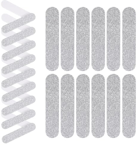 GETAJGHSD Kit Manucure 30 Limes à Ongles Pailletées, Accessoires Solide pour Soin des Ongles en Salon Domicile