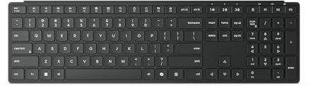 Lenovo Wireless Multi-Mode Pro Keyboard 6000 - Italia, tastiera wireless multi-mode Bluetooth 5.4 e 2.4GHz con ricevitore USB-A, AES-128, autonomia fino a 36 mesi