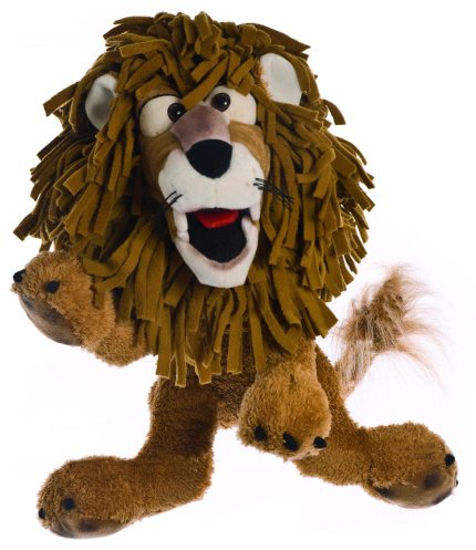 Living Puppets W200 Carl der Löwe Handspieltiere, Braun, 43 cm