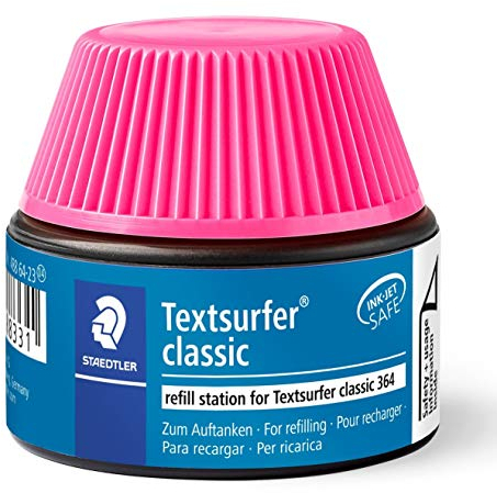STAEDTLER 488 64 Textsurfer classic Textmarker Nachfüllstation für 364, pink