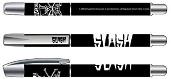 Slash Guns N Roses Logo Gel Black Pen Album Cover Official Gift