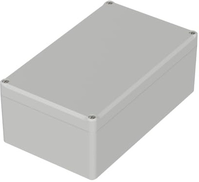 Bopla Euromas II; Gehäuse; Polycarbonat; Hellgrau IP65 Breite 120 mm Höhe 77 mm Länge 200 mm