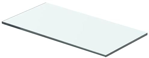 vidaXL Glasboden Glasscheibe Glasplatte für Glasregal Transparent 40 cm x 15 cm