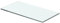 vidaXL Glasboden Glasscheibe Glasplatte für Glasregal Transparent 40 cm x 15 cm