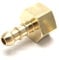 qcl British Made 1/2 BSP FEMALE FITTING TO LPG FULHAM NOZZLE TO 8mm I/D HOSE (28)