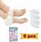 6PCS Protège Talons en Gel, insertions de fasciite plantaire, Coussin, NOUVEAU MATÉRIEL, Grand pour la douleur, fendus secs, tendinite d'Achille.