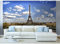 Papier peint intissé PARIS 375 cm x 250 cm | Tapisserie Murale XXL Poster Décoration - Salon Appartement - Photo d'art Tableaux Muraux | QUALITÉ SUPÉRIEURE - MADE IN EU - Y compris adhésif