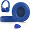 SoloWIT® Professionelle Ersatz Ohrpolster für Beats Solo 2 & Solo 3 Kabellose On-Ear Kopfhörer mit Weiches Proteinleder, Starkes Klebeband