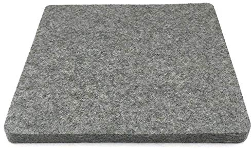 FOGAWA Wool Ironing Mat for Quilting - 10x10in Portable High Temperature Wool Mat for Sewing, Patchwork, Dressmaking & Crafts