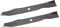 SECURA Messerset Mulch kompatibel mit Rally Weedeater Rasentraktor 532140101 531013127