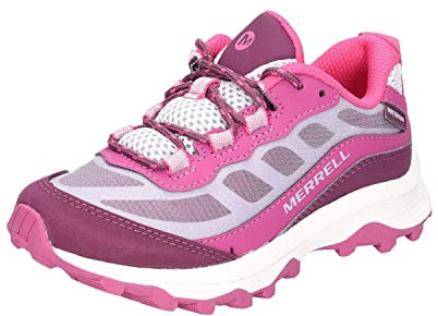 Merrell Moab Speed Low WTRPF, Wanderschuh, Grey/Berry,