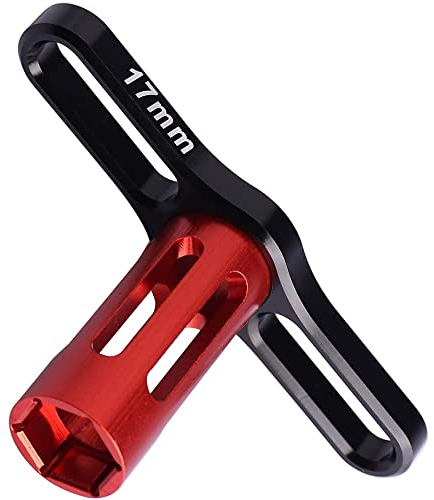 CENPEK 17mm Rad-Sechskantschlüssel für 1/8 RC Autoreifen-Rot