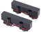 Jazz Bass Set, Set de micro chevalet Noiseless 4 cordes pour basse électrique pour guitare Jazz Bass 4 cordes(94mm+94mm)