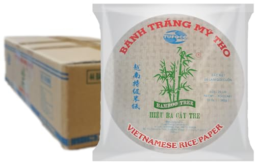 BAMBOO TREE - Feuilles de riz 28Cm. Rond - Multipack (44 X 340 GR)