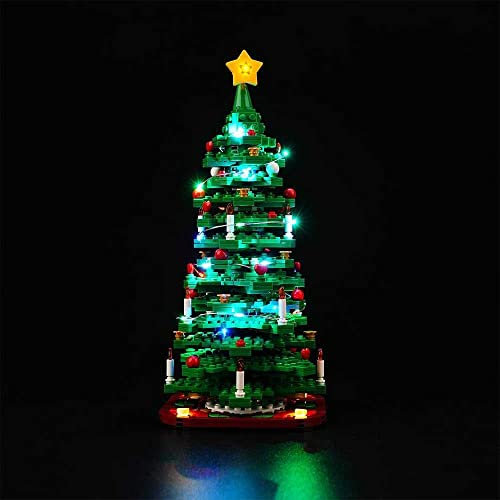 Three way Kit di Luce Principale per Albero di Natale Lego, Set di Illuminazione Principale per Albero di Natale Lego 40573 - Non includere Modelli, Solo Set di Luce (Versione Standard)