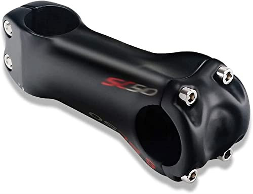 ZAMAKS 31,8 mm Rennrad-Lenkervorbau, 3K Carbon Fahrradvorbau 6/17 Grad matter Lenkervorbau für MTB Mountainbike Vorbauten Fahrradvorbau (Farbe: ± 17°, Größe: 110 mm)