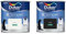 Dulux Valentine Peinture Si Simple Peinture Intérieure Toutes Pièces Satin - Peinture Murs et Plafonds, Portes et Plinthes - Lot de 2 - Couleurs : Le Blanc & Le Noir 0,5 L