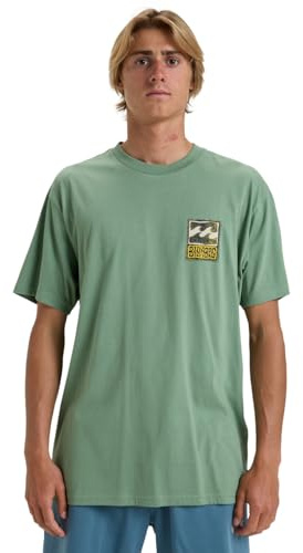 Billabong Short-Sleeved T-Shirt Stamp SS Young Mens Green S