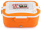 HGDXDP Chauffage électrique Gamelle 12V / 24V Voiture électrique 1.5L Portable Bento Box réchaud Container Lunchbox thermostatiques Contenants à Lunch(Orange)