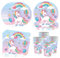 68 Pièces Set d'assiettes et de Gobelets Licorne,Serviettes Licorne,Set d'assiettes pour Enfants,Décoration de Fête Licorne,Décoration d'anniversaire Licorne pour Enfants